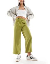 ASOS DESIGN combat trouser with utility pockets in khaki