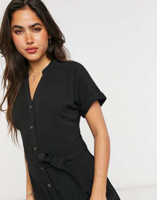 Warehouse button on sale through midi dress