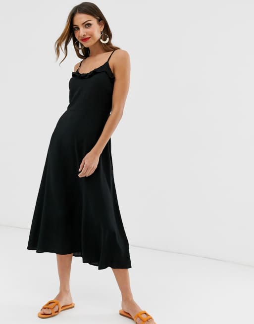 Warehouse cami outlet midi dress