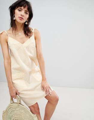 warehouse seersucker dress