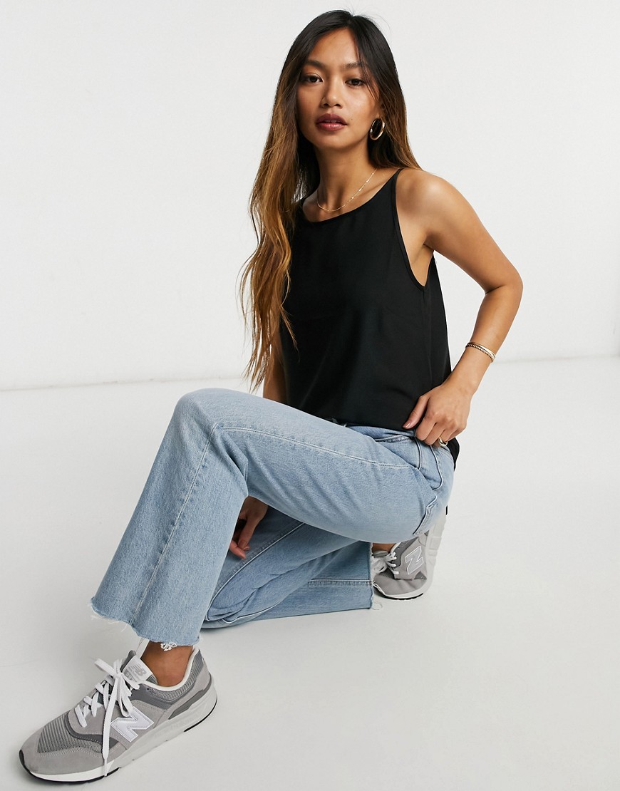 Warehouse cami top in black