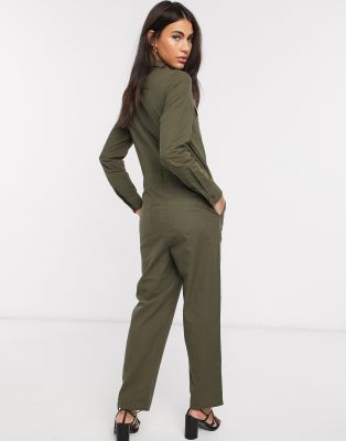 women's boiler suit short sleeve