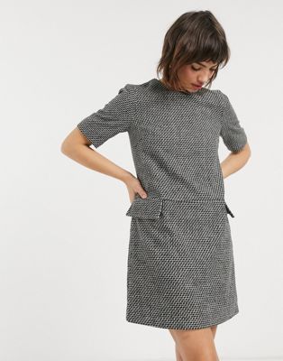 tweed dress asos