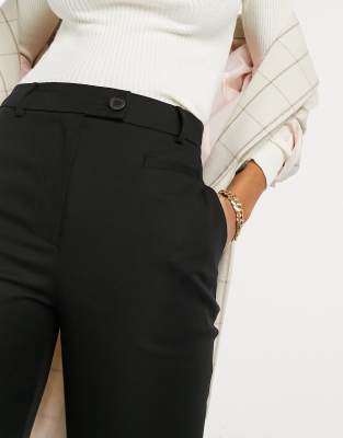 black cotton trousers