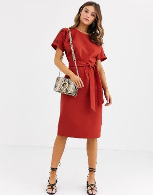 warehouse rust dress