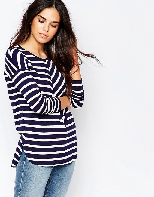 Warehouse Cutabout Stripe Top