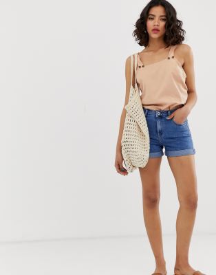 warehouse denim shorts