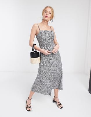 warehouse silver dress