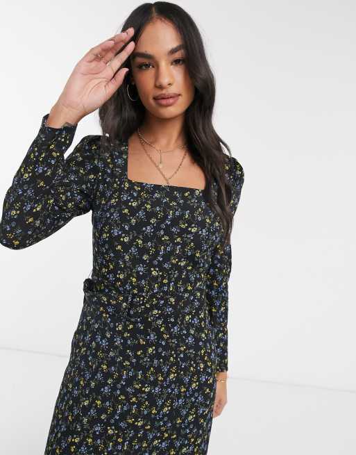 Warehouse ditsy 2025 floral midi dress