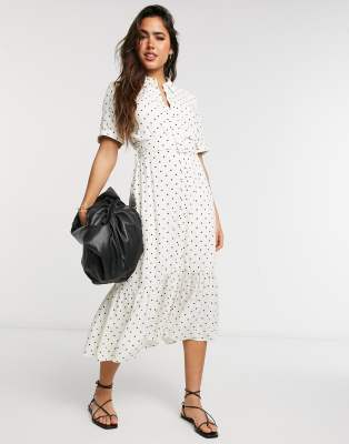 Warehouse multi 2025 spot dress