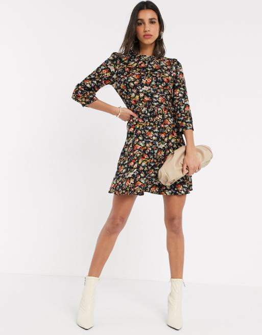 Best Dark Floral Dresses: Black Flower Print 2019