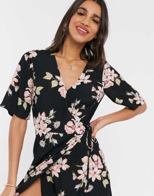 warehouse floral midi
