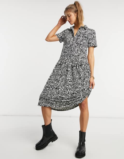 warehouse floral midi
