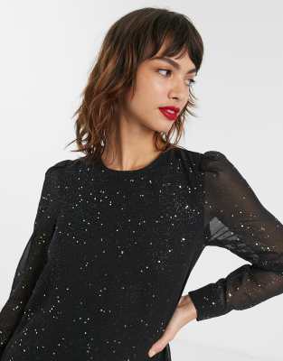 glitter blouse