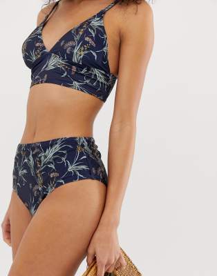 warehouse high waisted bikini