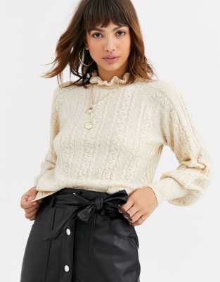 frill neck jumper uk
