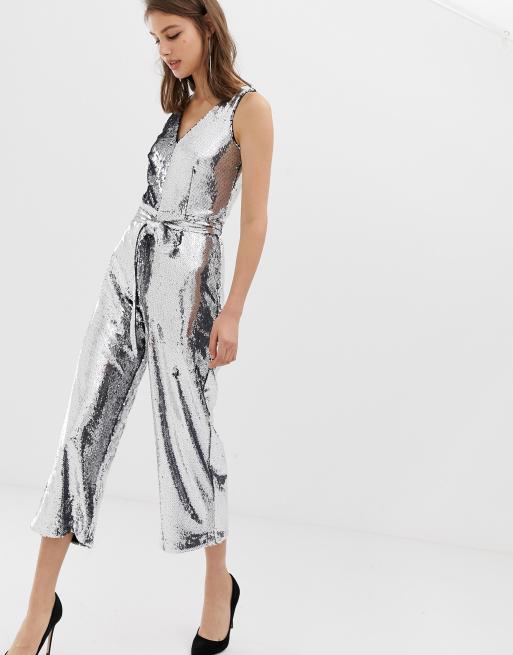 Warehouse hot sale sequin jumpsuit