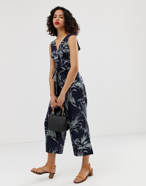 Warehouse store tropical jumpsuit