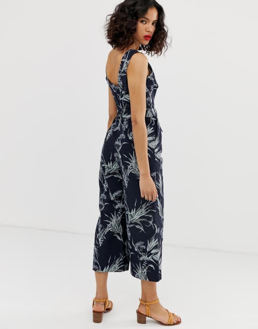 Warehouse store tropical jumpsuit