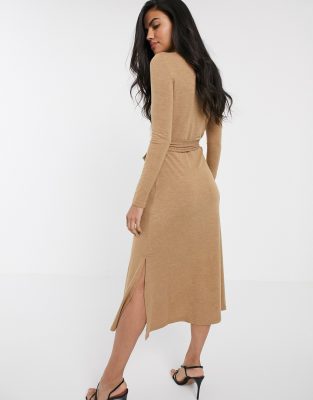 warehouse cowl back dress