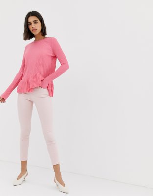 Warehouse Light Pink Skinny Jeans