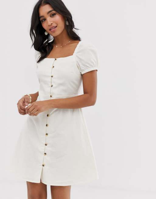 Warehouse white outlet dress