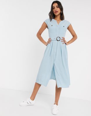 warehouse blue dress