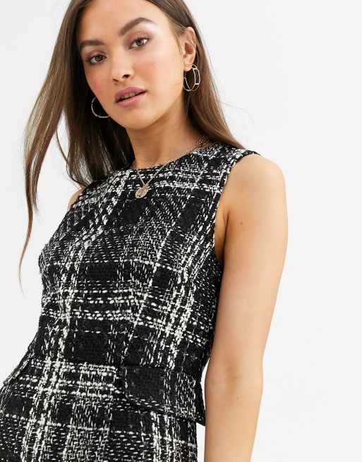 Warehouse tartan clearance dress