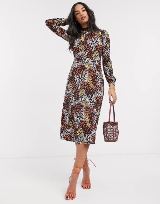 Warehouse floral outlet dress