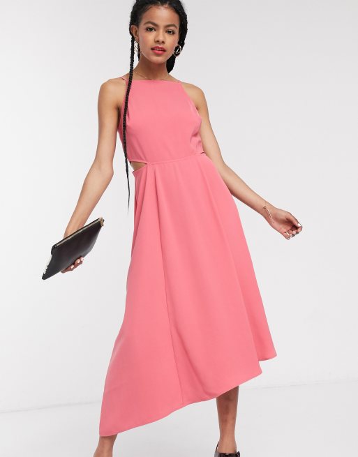 Warehouse store pink dress