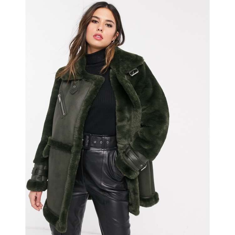 Warehouse oversized 2025 biker jacket