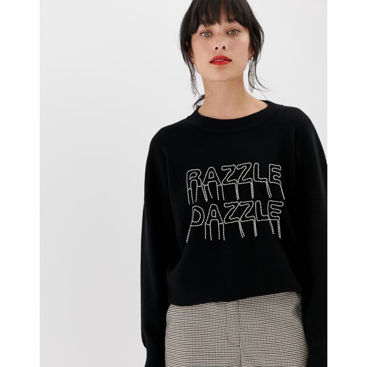PULL EN MAILLE À RAYURES - Rouge | Canada