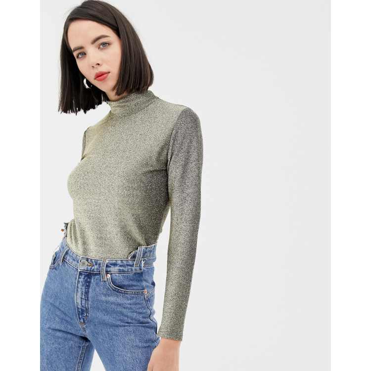 Sparkly on sale roll neck