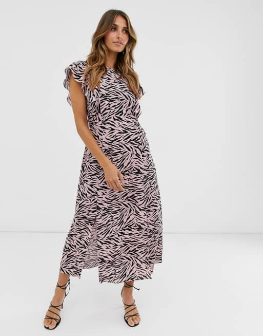 Warehouse zebra outlet dress