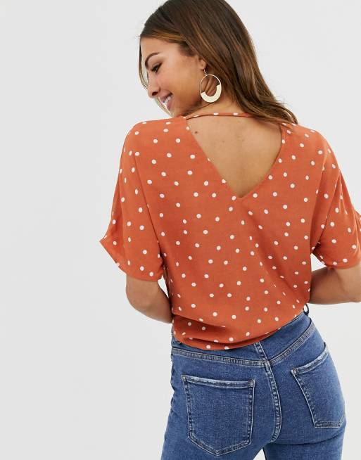 Warehouse polka store dot top