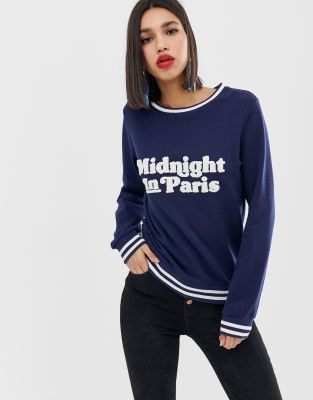 slogan sweatshirt