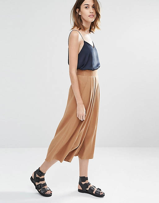 Warehouse Soft Culotte Trousers