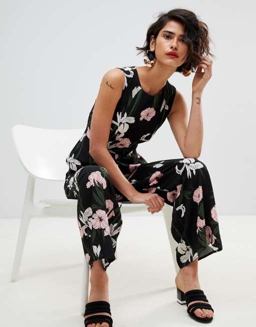 Warehouse tiger store print jumpsuit