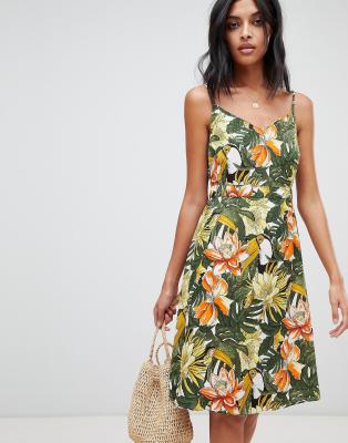 warehouse parrot dress
