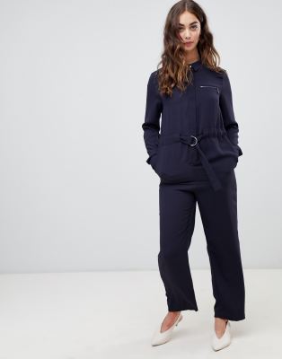 navy utility jumpsuit