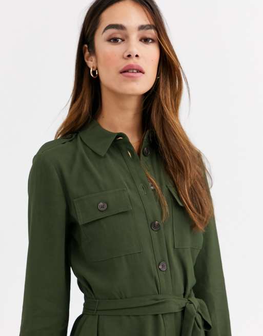 Warehouse utility shirt hot sale dress