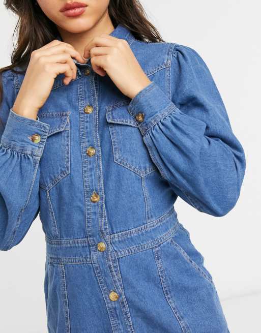 Warehouse western shop shirt dress