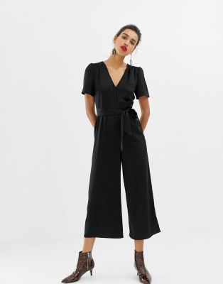 warehouse tie front jumpsuit