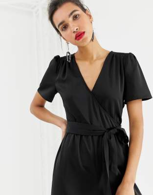 warehouse tie front jumpsuit