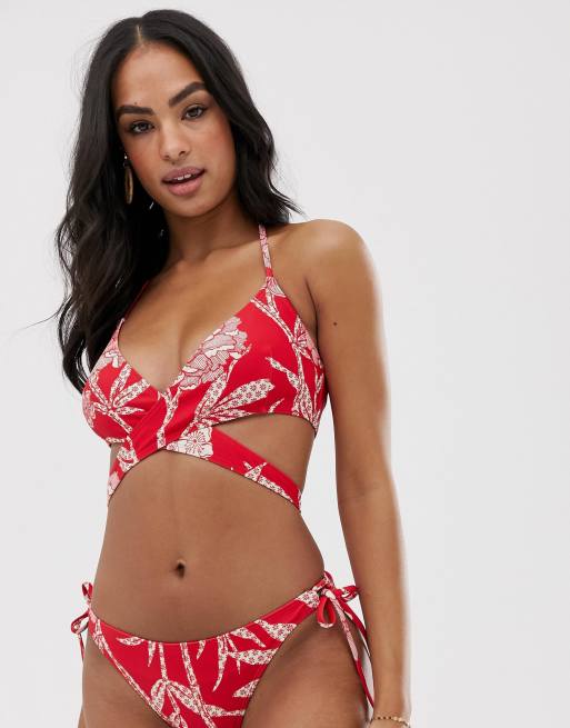 Tropical Bind Swimsuit