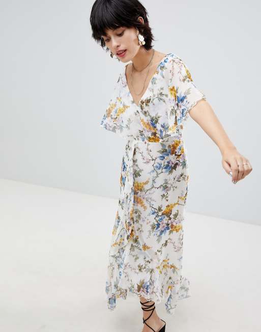 Warehouse 2024 wrap dress