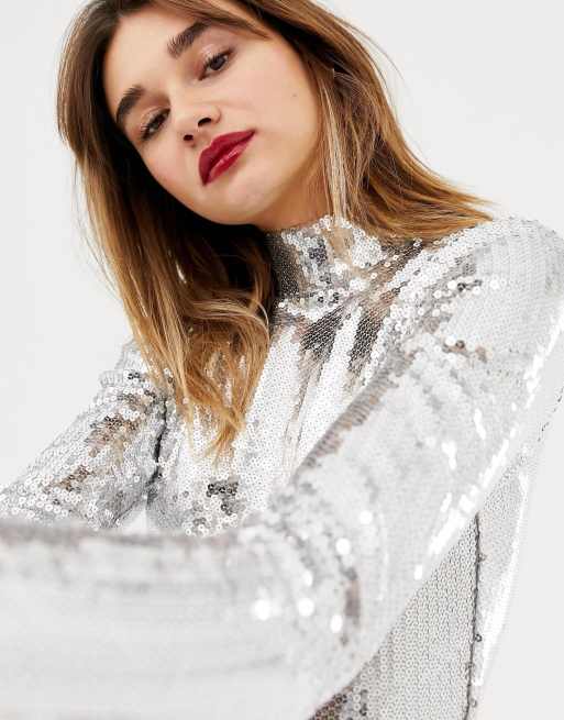 Ashish Sequin-embellished Crochet Jumpsuit