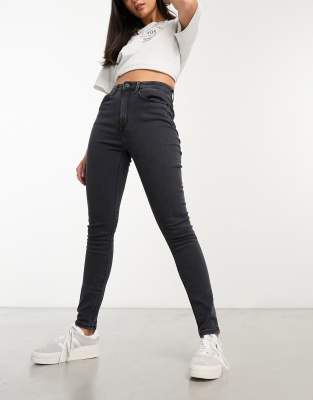 Waven anika high rise sculpt jeans in blue black