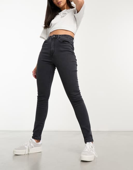 High-Rise Sculpt Black Skinny Jeans