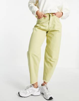 lime green mom jeans